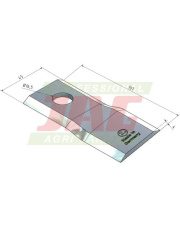 Nóż prawy MWS Germany 60-0107-38-01-7.01