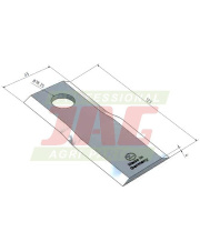 Nóż prawy MWS Germany 60-0121-32-01-7.01