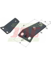 Trzymak noża MWS Germany 70-0160-05-03-2.01