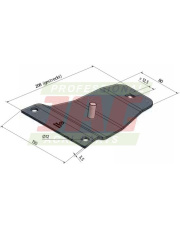 Trzymak noża MWS Germany 70-0200-03-02-3.01