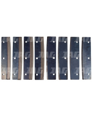 JAG82-0118 Zestaw noży gładkich 8szt HD komplet z śrubami MWS Germany 069838.01