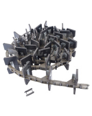 JAG04-0844 Przenośnik łańcuchowy kompletny (łopatki nitowane) JAG 601638.01