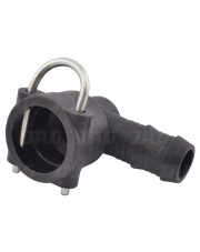 Kolanko pompy opryskiwacza z przetyczką Tad-Len 25x38 KOLANKO POMPY TAD-LEN 25X38