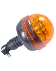 JAG96-0061.01 Lampa Błyskowa LED, 12-24 V, 12 LEDx1W, Uchwyt na elastyczny trzpień, Mały klosz JAG96-0061.01