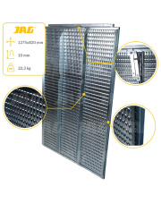 JAG05-0046 Sito żaluzjowe ocynk dolne, lamela-10mm JAG PREMIUM 736061.00