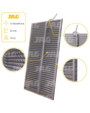 JAG05-0062/1 Sito żaluzjowe ocynkowane górne, lamela-22mm JAG PREMIUM 673903.00