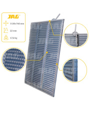 JAG05-0306 Sito żaluzjowe ocynkowane górne, lamela-22mm JAG Premium 678001.00