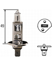 Żarówka 12V 55W-H1-P14,5S HELLA ŻAR.12V55W-H1-P14,5S-H