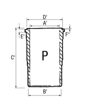 R40615 Tuleja gotowa R40615.01