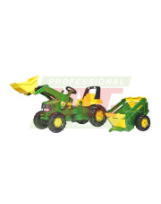 Zabawka JONH DEERE+ŁADOWACZ+PRZYCZEPA 1993-811496