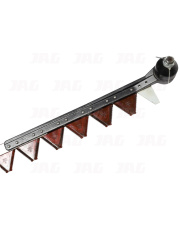 JAG01-0159 Kosa CLAAS 7,50m/25ft 2-bagn. /RADURA sections/ kpl. JAG PREMIUM 670419.01