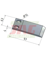 Płytka dociskowa MWS Germany 70-0100-06-01-1.01