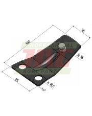 Trzymak noża MWS Germany 70-0160-04-02-2.01