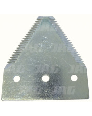 JAG01-0029 Nożyk kosy górno nacinany gruby ząb ocynk RADURA 676234.08