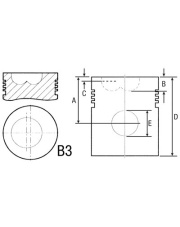 3218416R92 Tłok sworzeń 3218416R92.01