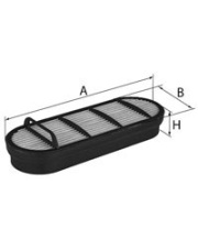 JAG61-0060 Wkład wtórny filtra powietrza MANN FILTER CF30100.01