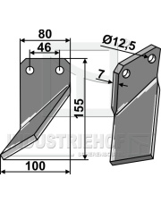 FRG-06L Ząb obrotowy lewy FRG-06L.97