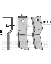 HOW-52L Ząb obrotowy, lewy HOW-52L.97