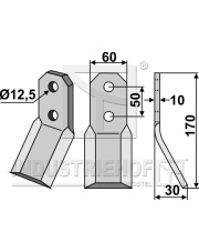 PEG-04 Ząb obrotowy PEG-04.97
