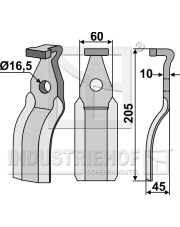 PEG-28 Ząb obrotowy PEG-28.97