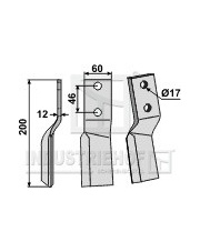 PRG-05L Ząb obrotowy, lewy PRG-05L.97