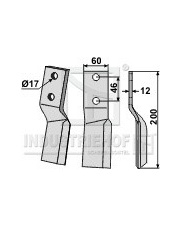 PRG-05R Ząb obrotowy, prawy PRG-05R.97