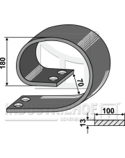 1.10040 Element górny zęba 1.10040.97