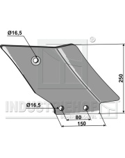 101.5055 Ścinacz listwowy - prawy 101.5055.97