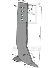 101.5060 Ząb głębosza ?Solo Pro-Lift? 101.5060.97