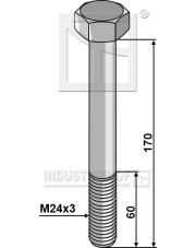 101.770239 Śruba  M24x3 101.770239.97