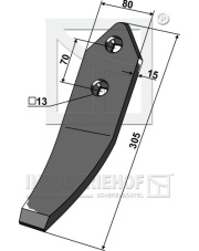 101.78708734 Dziób redlicy 101.78708734.97