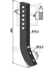 101.IND-1247 Ząb głębosza 101.IND-1247.97