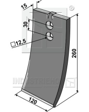 101.IND-1376 Dziób lemiesza 101.IND-1376.97