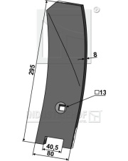 101.IND-1488R Odkładnica boczna - prawa 101.IND-1488R.97