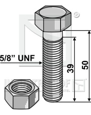 101.MF-112 Śruba  5/8