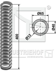 76-64 Sprężyna wymacniająca O65 76-64.97