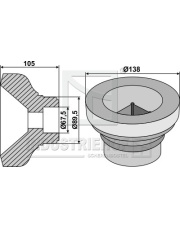 31-0047 Kołnierz wewnętrzny O138 31-0047.97