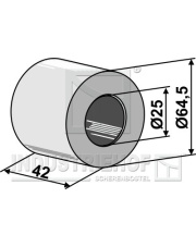 31-0048 Łożysko drewniane - O25mm 31-0048.97