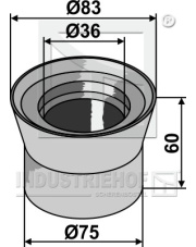 31-0059L Kołnierz długi 31-0059L.97