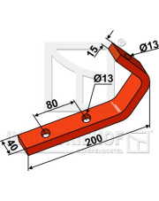 31-0243 Holding shackle 31-0243.97