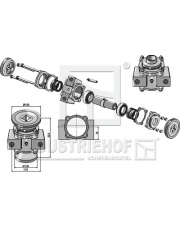 31-0402 Łożysko kpl. do wału czworokątnego 40x40 31-0402.97