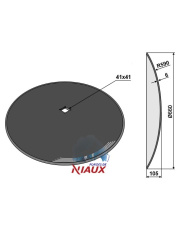 31-0677 Talerz płaski O660x6 31-0677.97