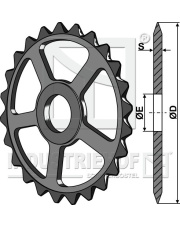 311-540 Koło wyrównujące zębate  - O520mm 311-540.97
