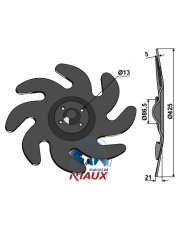 31-3316 Talerz niwelacyjny - lewy 31-3316.97