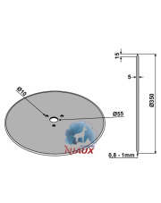 31-335080 Talerz O350x5 31-335080.97