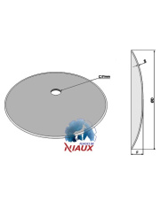 31-381157 Talerz gładki O810x8 31-381157.97