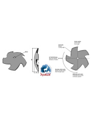 31-581053 Talerz tnący O810x10 31-581053.97