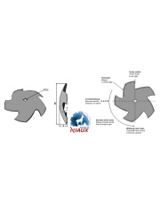 31-581056 Talerz tnący O810x10 31-581056.97