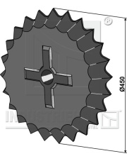 316-524 Koło wału zębatego - O450mm 316-524.97