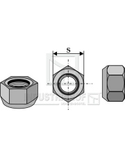 18100-22 Nakrętka stożkowa 18100-22.97